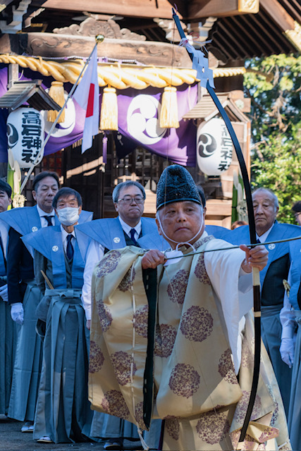 祈年祭・流鏑馬